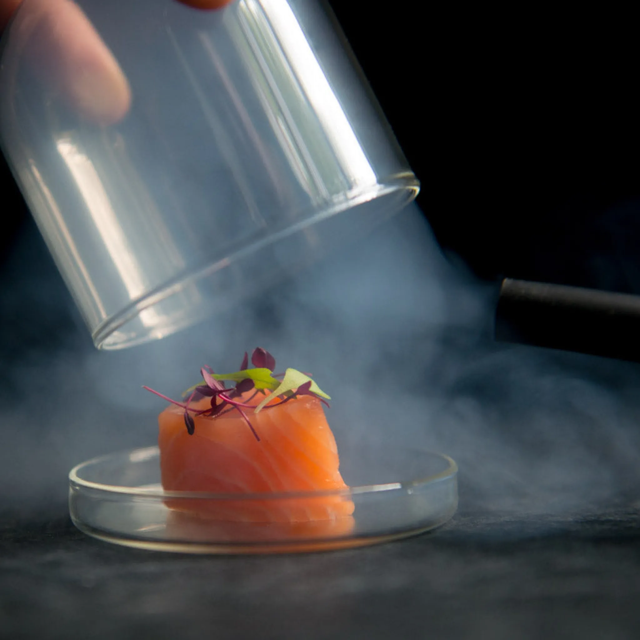 Portuguese Tableware 2 x Large Domed Glass Cloche, 11cm dia Hot