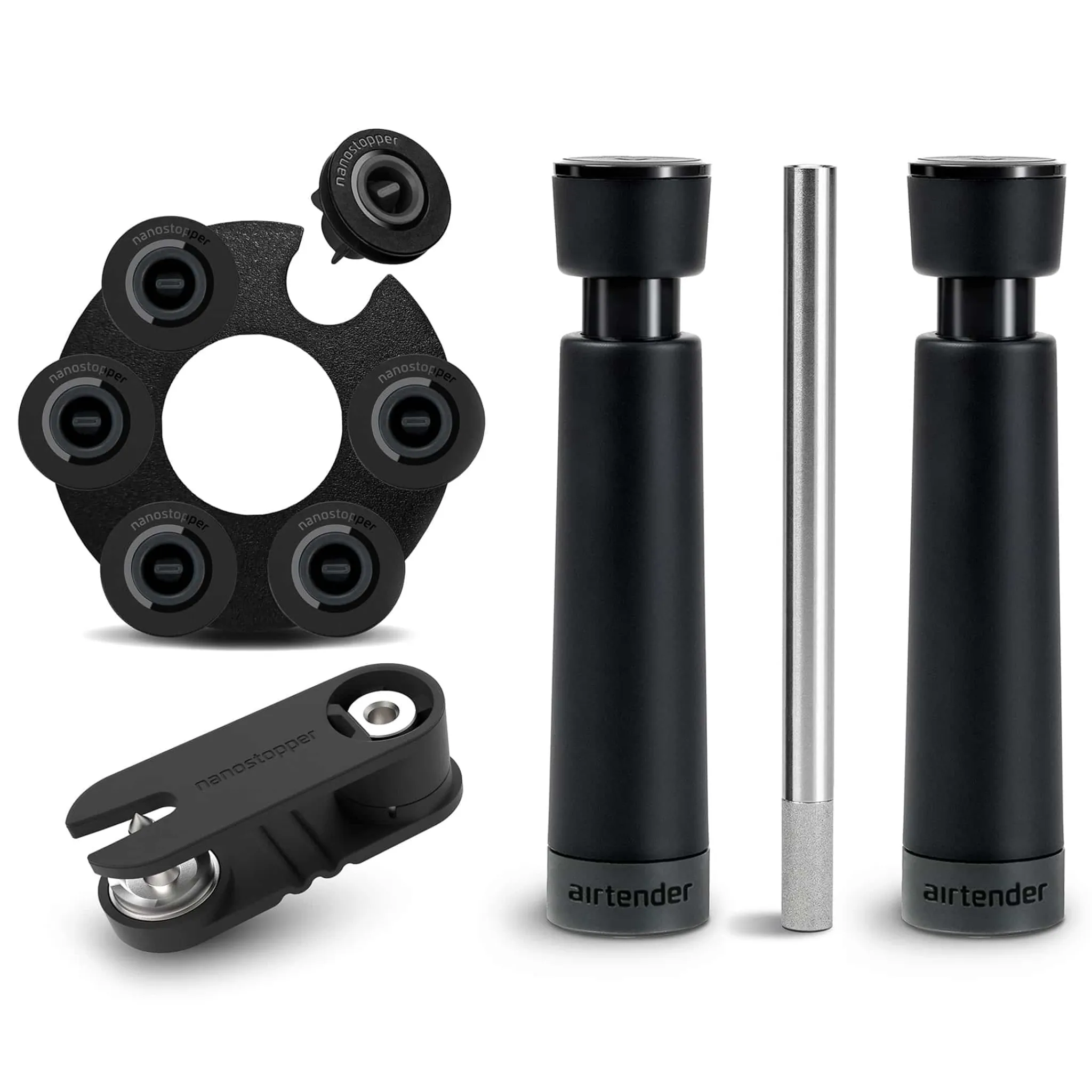 Airtender Vacuum & Aerator Set for Food & Wine Hot