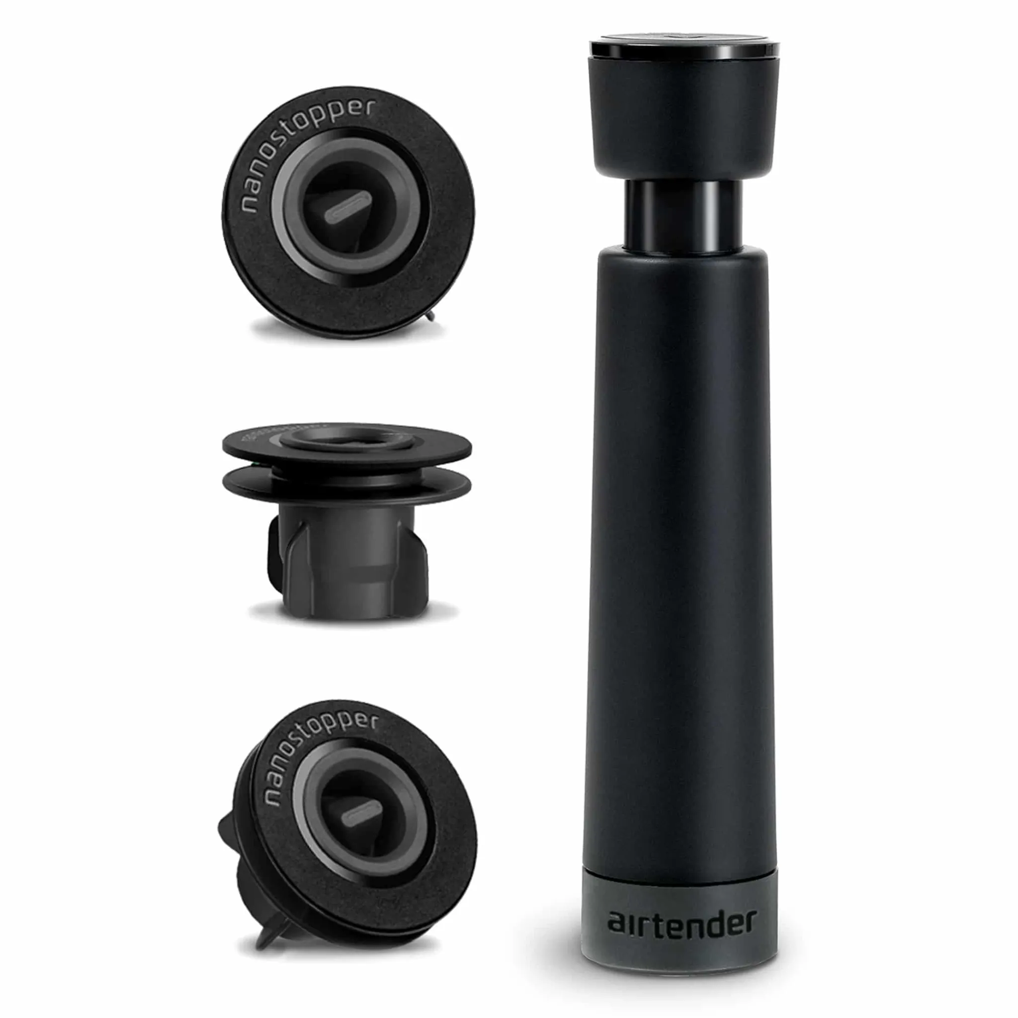 Airtender Wine Saver Set with 3 Stoppers Clearance