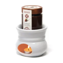Alpenzu Chocolate Fondue & Burner, 260g Hot