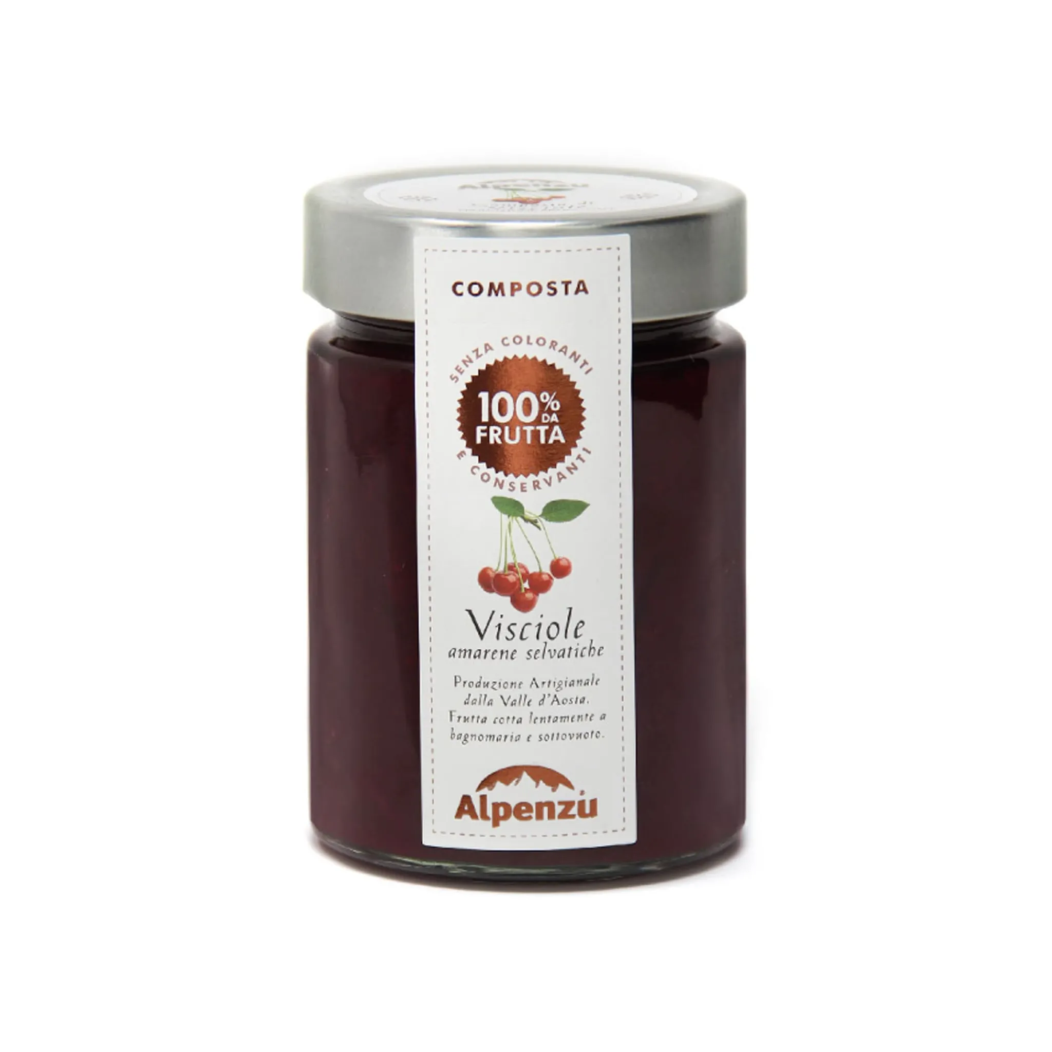 Alpenzu Sour Cherry Preserve 100% Fruit Jam, 350g Online