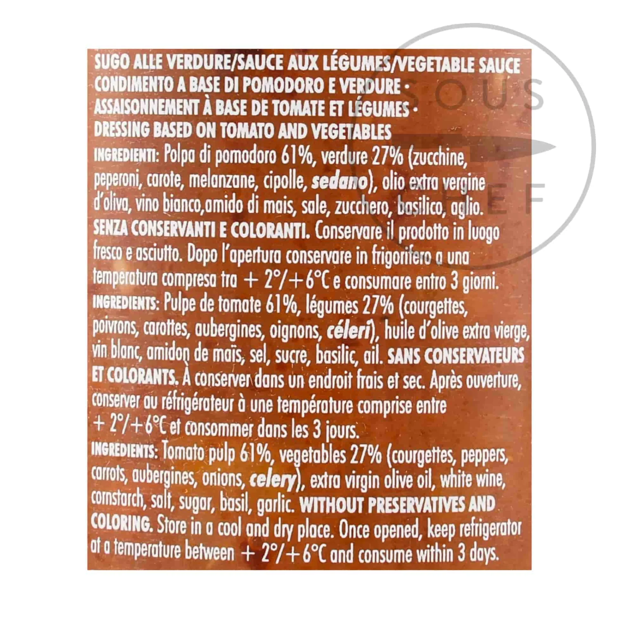 Alpenzu Vegetable Pasta Sauce, 225g Sale