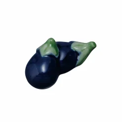 Kawai Co. Ltd Aubergine Ceramic Chopstick Rest, 5cm Discount