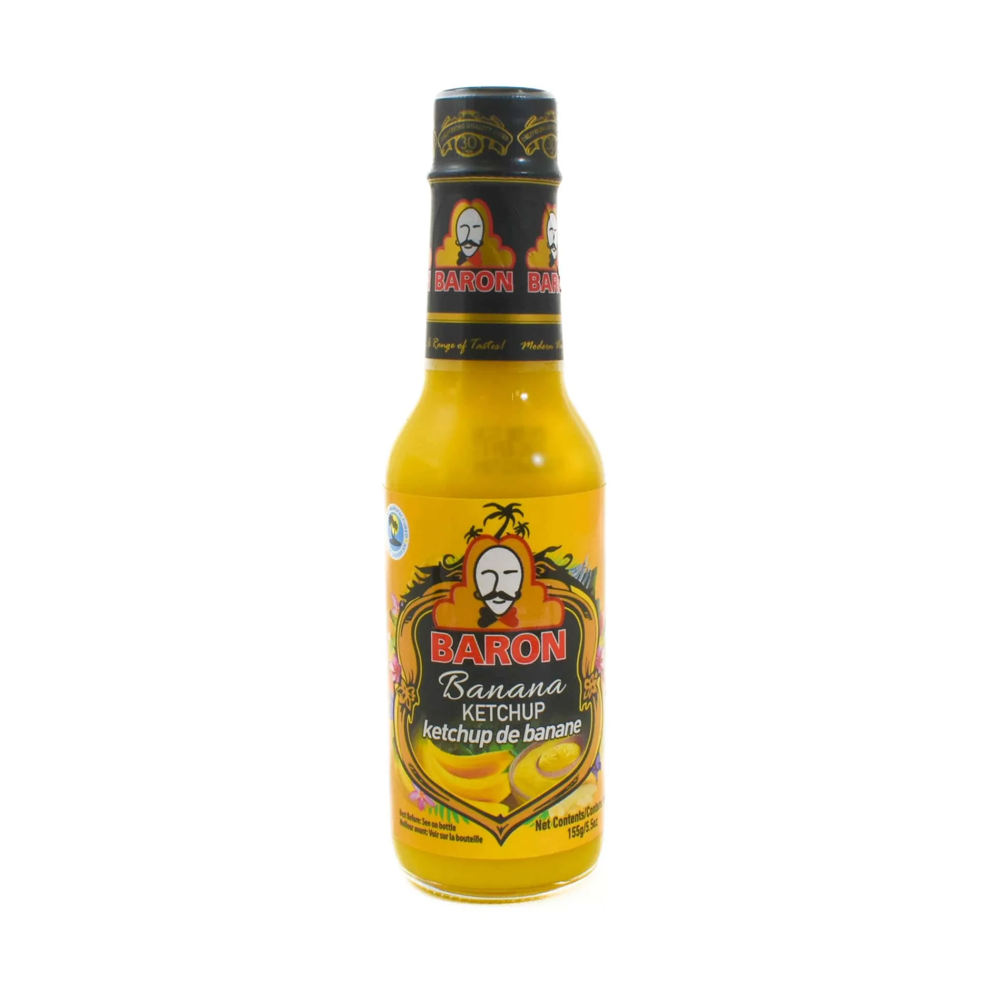 Baron Banana Ketchup, 155g Hot