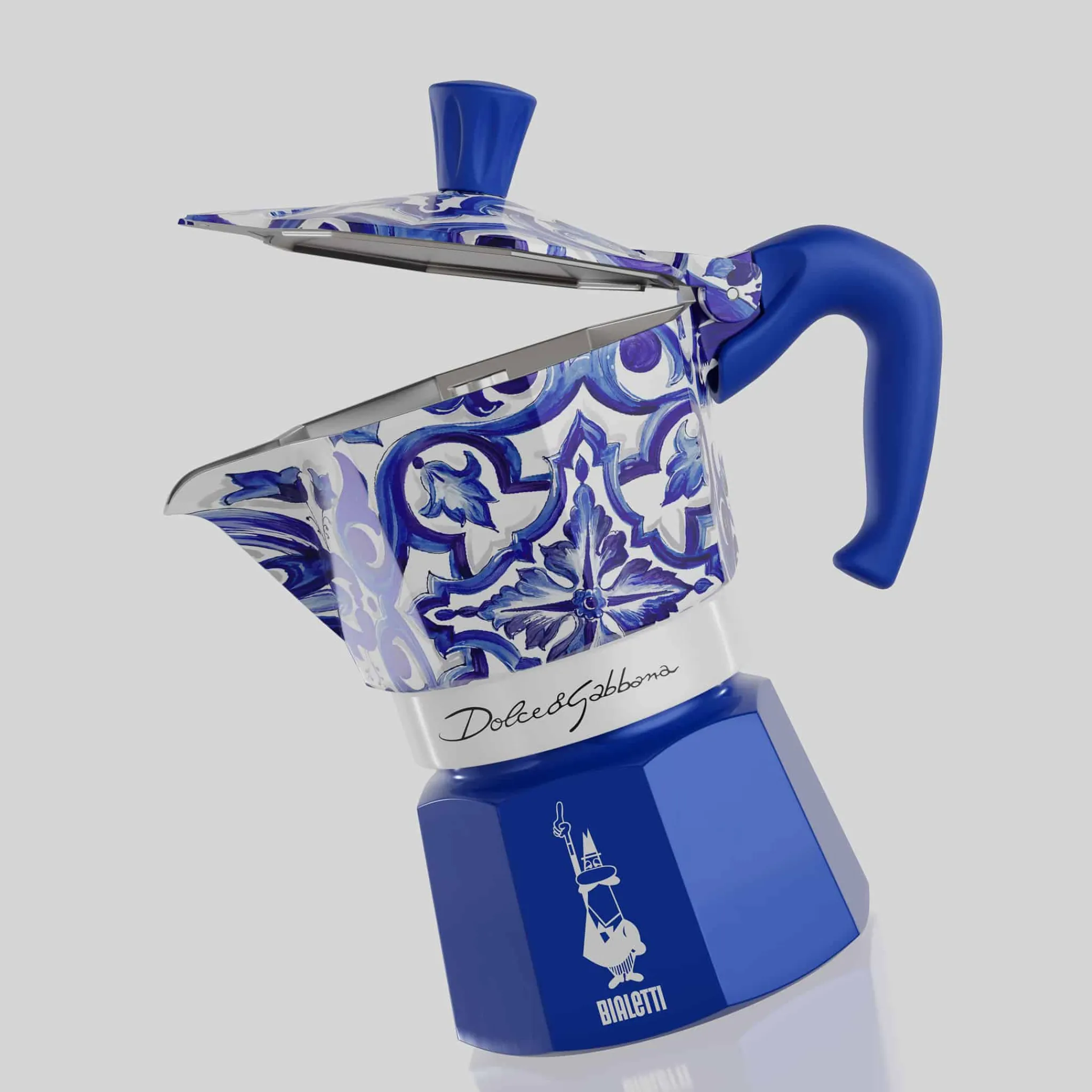 Bialetti x Dolce & Gabbana Blue Moka Express Coffee Maker Online