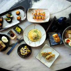 Kiji Stoneware & Ceramics Black Cat Japanese Side Plate, 17.5cm Discount