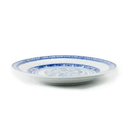 Chinese Tableware Blue Rice Pattern Side Plate, 15cm Online