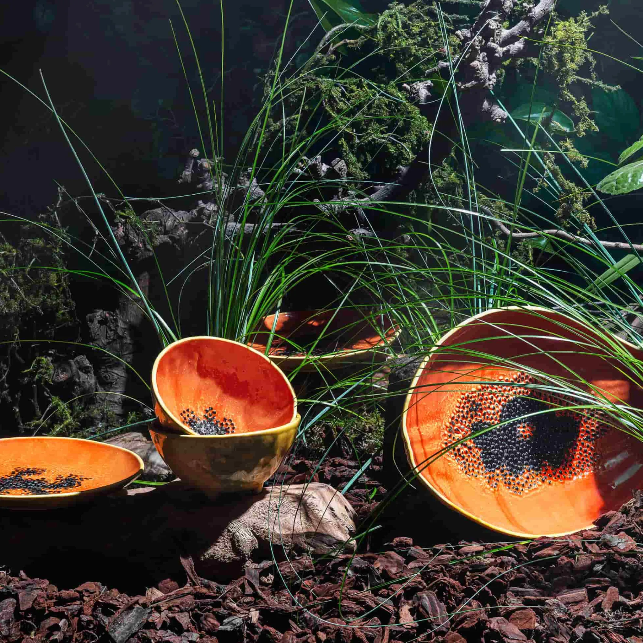 Bordallo Pinheiro Tropical Fruits Papaya Serving Platter, 35x23cm Best