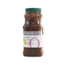 Opies Bramley Apple Chutney with Real Ale, 1.25kg Best
