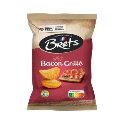 Bret's Crisps Bret's Grilled Bacon Crisps, 125g Outlet