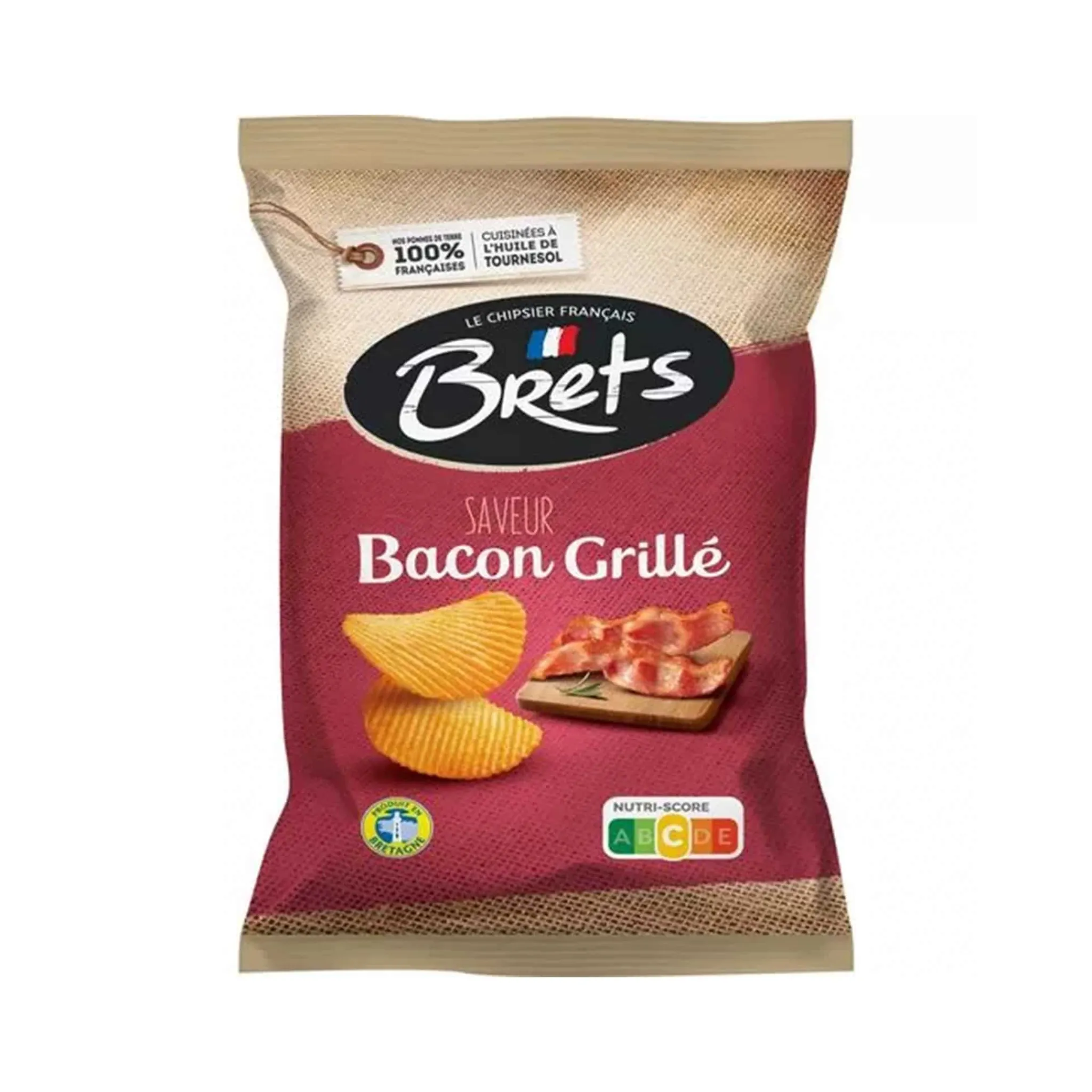 Bret's Crisps Bret's Grilled Bacon Crisps, 125g Outlet