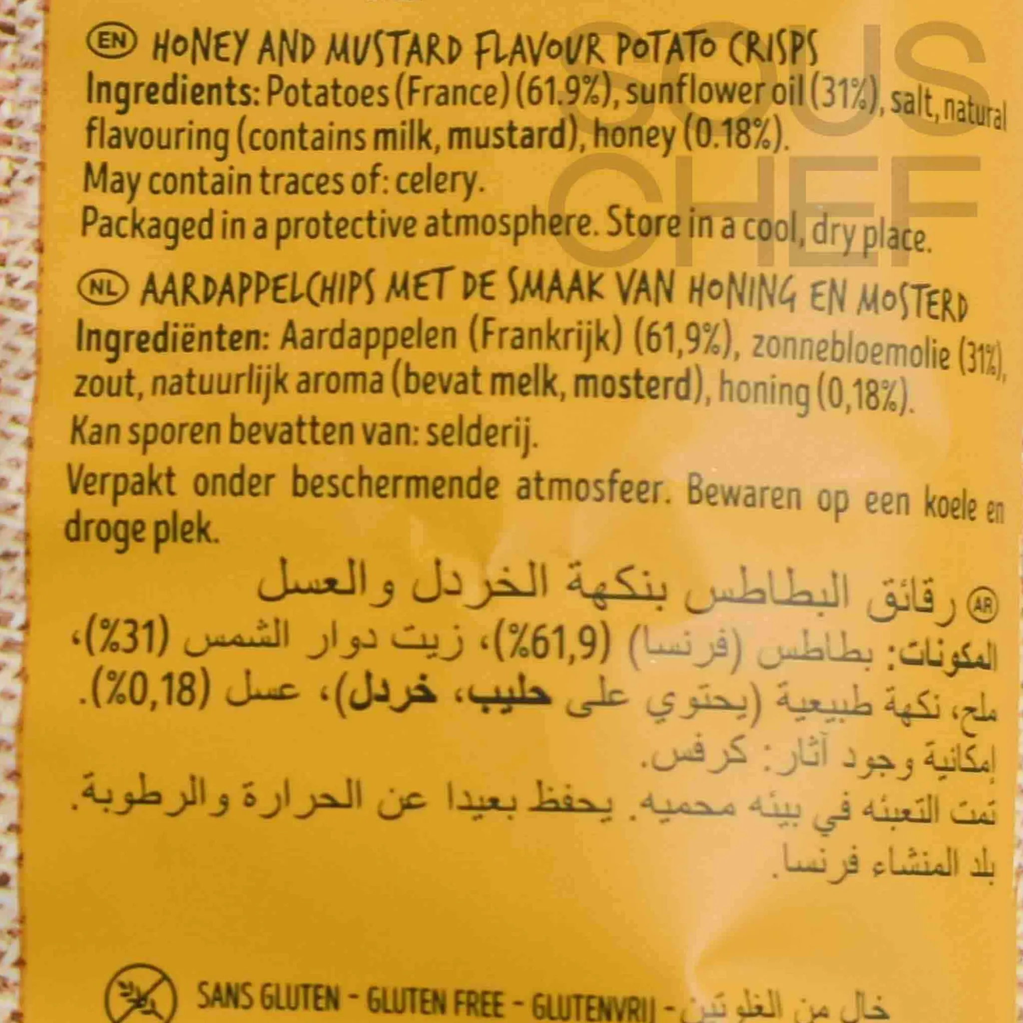 Bret's Crisps Bret's Honey Mustard Crisps, 125g Sale