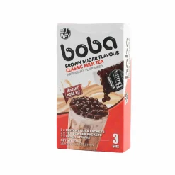 J WAY Brown Sugar Boba Classic Milk Tea Kit, 3 sets Discount