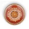 Bulgarian Pottery Bulgarian Troyan Brown Dinner Plate, 26cm Clearance