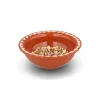 Bulgarian Pottery Bulgarian Troyan Brown Sauce Bowl, 10cm