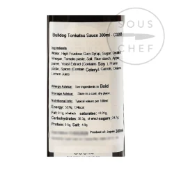 Bulldog Tonkatsu Sauce, 300ml