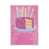 Emmmakes Cake Time Baby Tea Towel Clearance