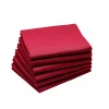 Coucke Cambrai Napkin Red, 45cm Discount