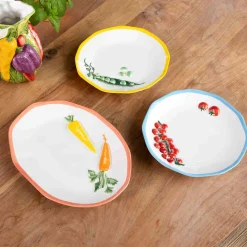 &Klevering Carrot Ceramic Platter, 40cm Outlet