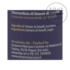 Casa Marrazzo Amalfi Lemon Jam, 350g Outlet