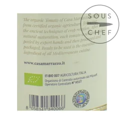 Casa Marrazzo Peeled Organic Tomatoes, 400g Hot