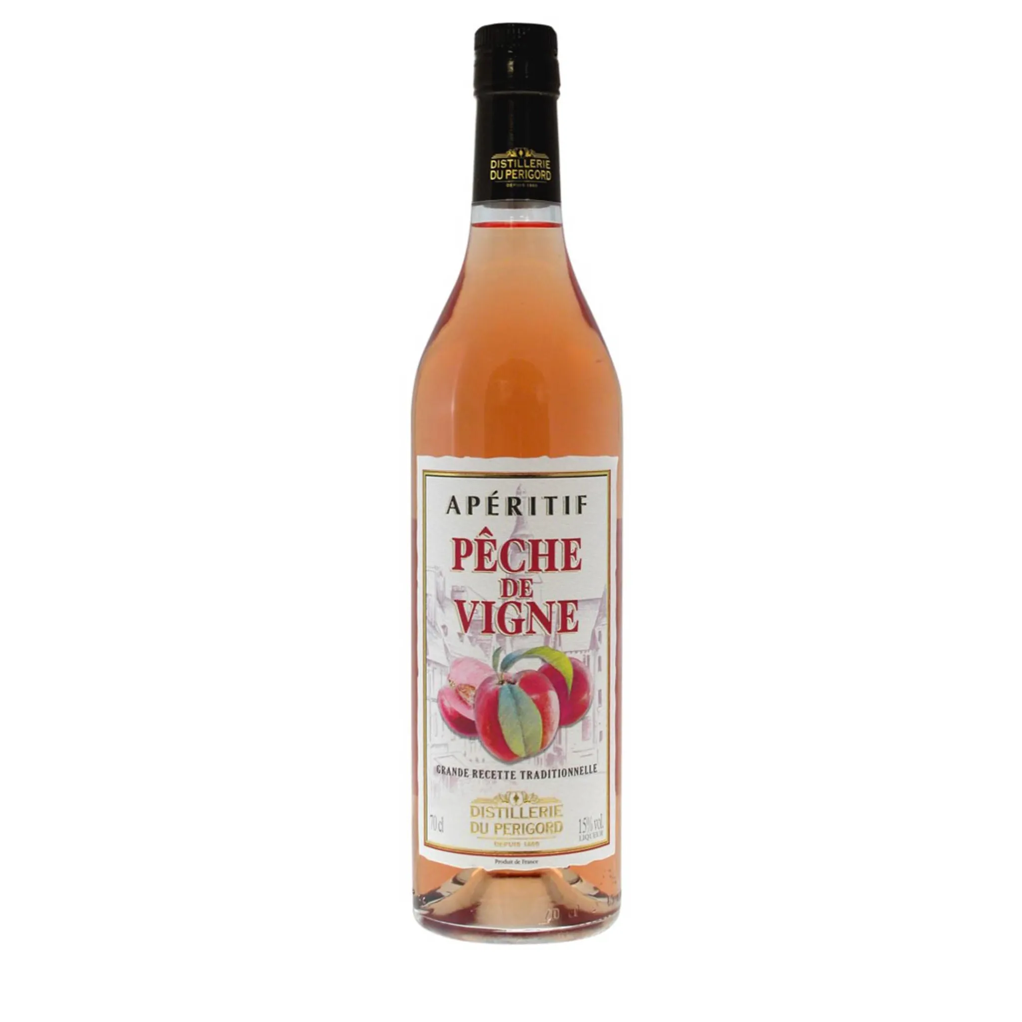 Distillerie du périgord Cherry Rocher Wild Peach Aperitif, 700ml Hot