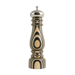 Chiarugi Black & White Stripe Pepper Mill, 28cm Sale