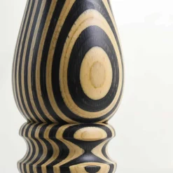 Chiarugi Black & White Stripe Pepper Mill, 28cm Sale