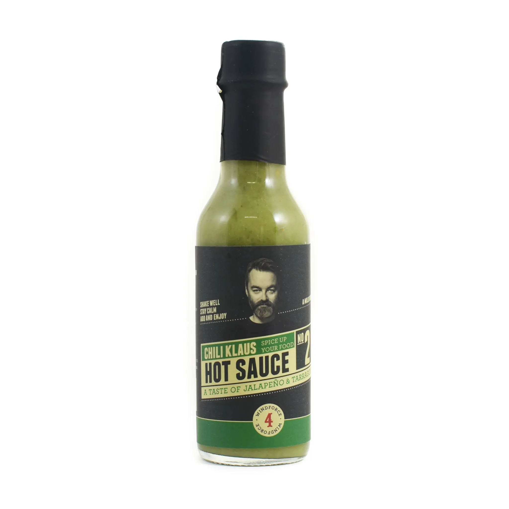 Chili Klaus No 2 Jalapenos & Tarragon Hot Sauce, 147ml Hot