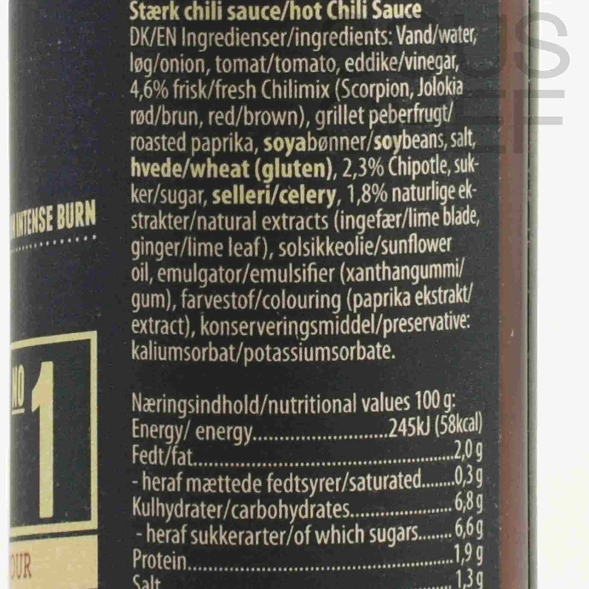 Chili Klaus No 1 Smoky Ghost Hot Sauce, 147ml