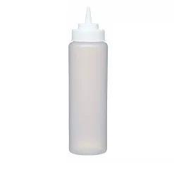 Kitchencraft Clear Squeezy Bottle, 225ml Hot
