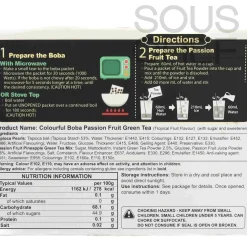 J WAY Colourful Boba Tropical Iced Tea Kit, 3 sets Discount