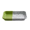 Kapka Enamel Colourpop Enamel Roasting & Serving Dish, Lime Green Sale