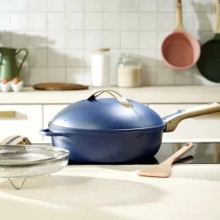 Cookut Lightweight Non-Stick Blue Fabulous Pan, 28cm, BPA-Free New