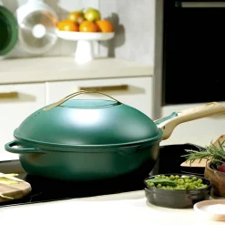 Cookut Lightweight Non-Stick Green Fabulous Pan, 28cm, BPA-Free Sale