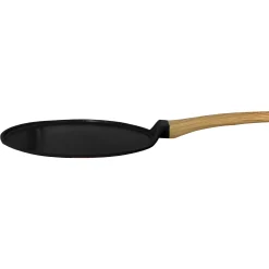 Cookut Lightweight Non-Stick Crepe Pan, 28cm, Black, BPA-Free New