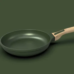 Cookut Lightweight Non-Stick 3 Piece Cookware Set with Detachable Handles, Green, BPA-Free Best