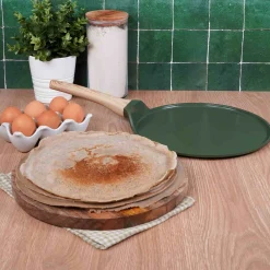 Cookut Lightweight Non-Stick Crepe Pan, 28cm, Green, BPA-Free Online