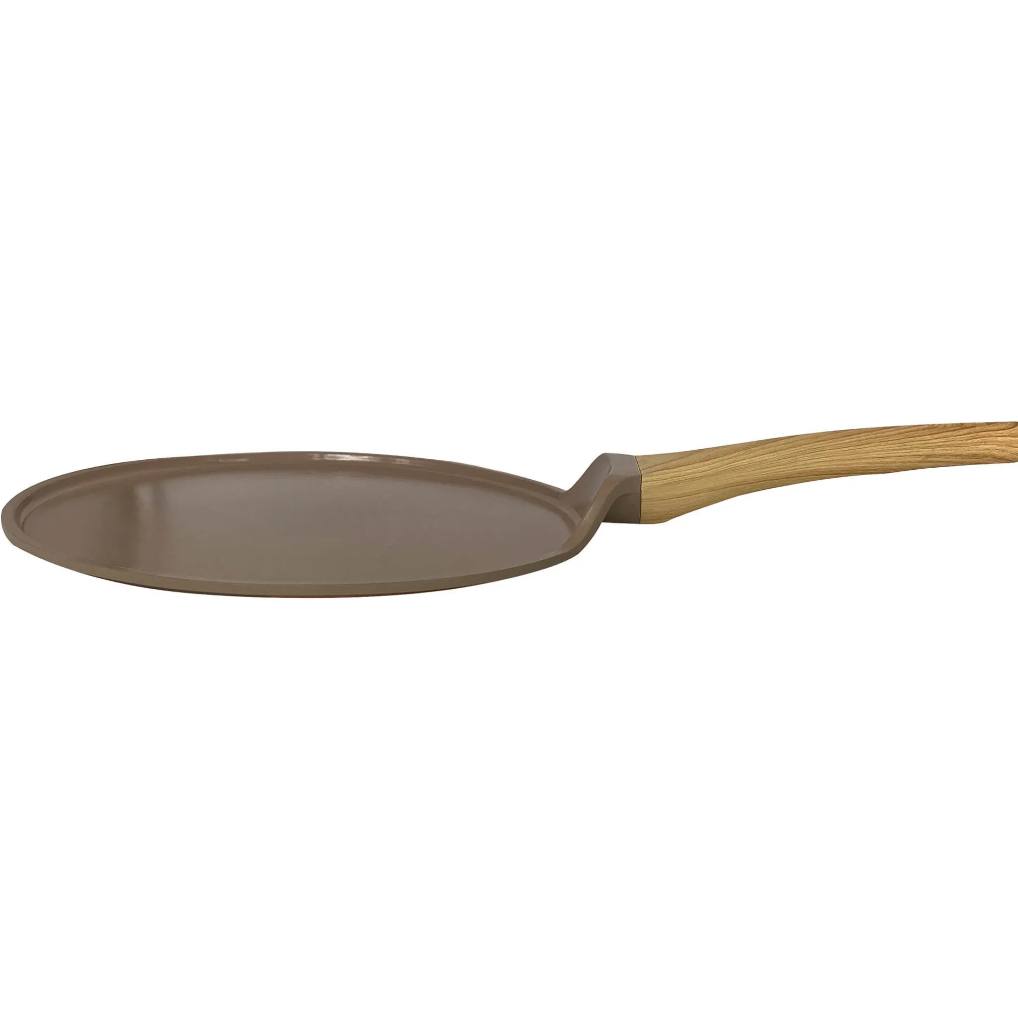 Cookut Lightweight Non-Stick Crepe Pan, 28cm, Taupe, BPA-Free Discount