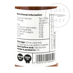 Cool Chile Co Habanero Hot Sauce, 150g Hot