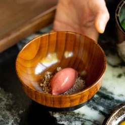 Kawai Co. Ltd Dantsuki Jujuba Wood Soup Bowl, 12cm Best