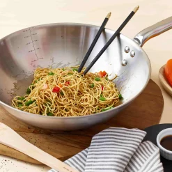 De Buyer Alchimy Wok, 32cm Discount