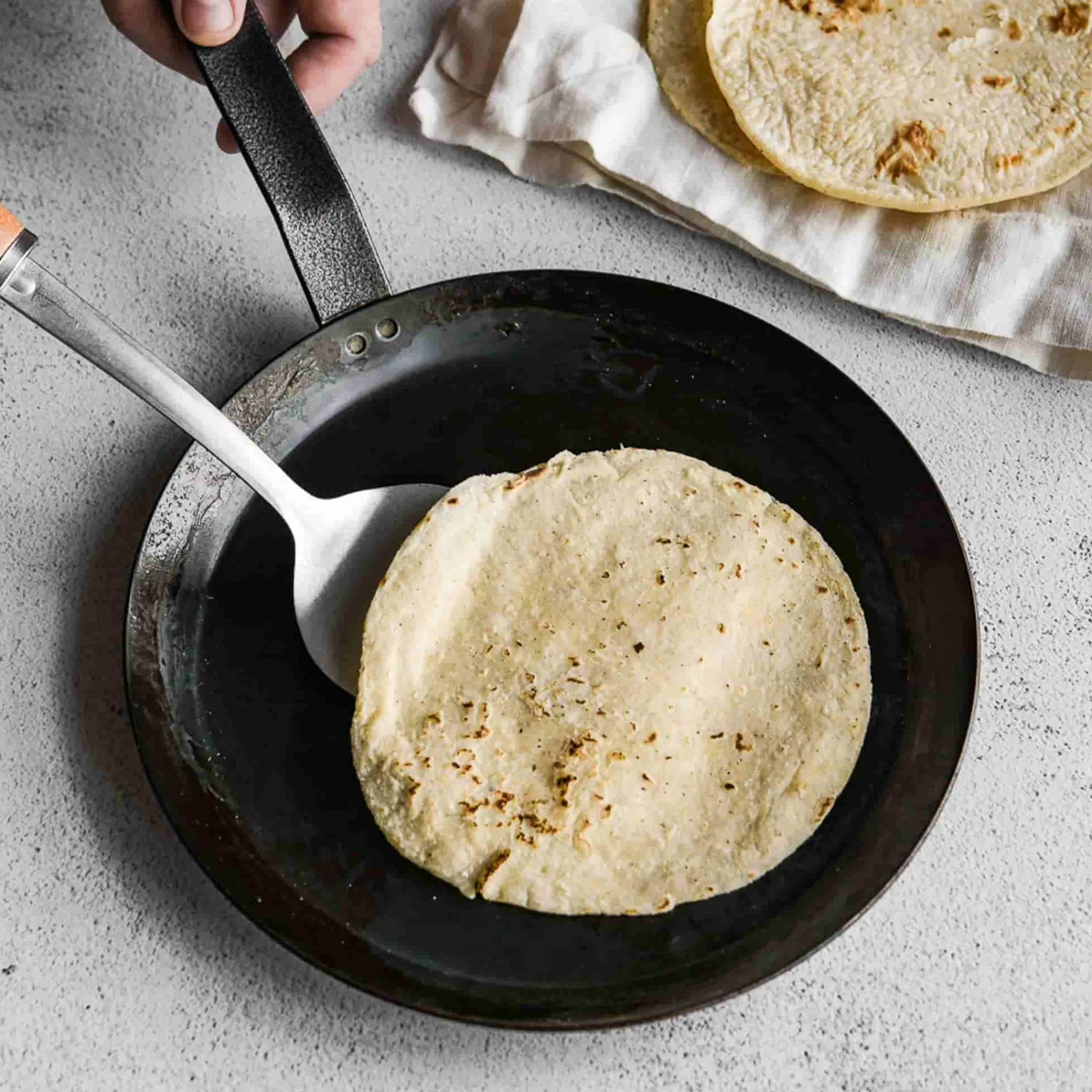 De Buyer Blue Steel Crepe Pan, 24cm Online