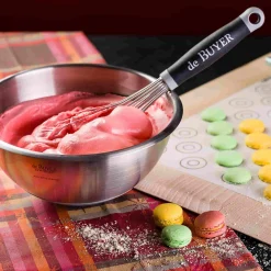 De Buyer Hemisphere Mixing Bowl with Silicone Base, 30cm Hot