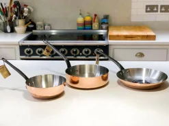 De Buyer Prima Matera Induction-Compatible Copper Frying Pan Online