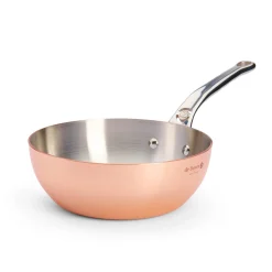 De Buyer Prima Matera Induction Copper Saucier with Stainless Steel Handle, 20cm Online