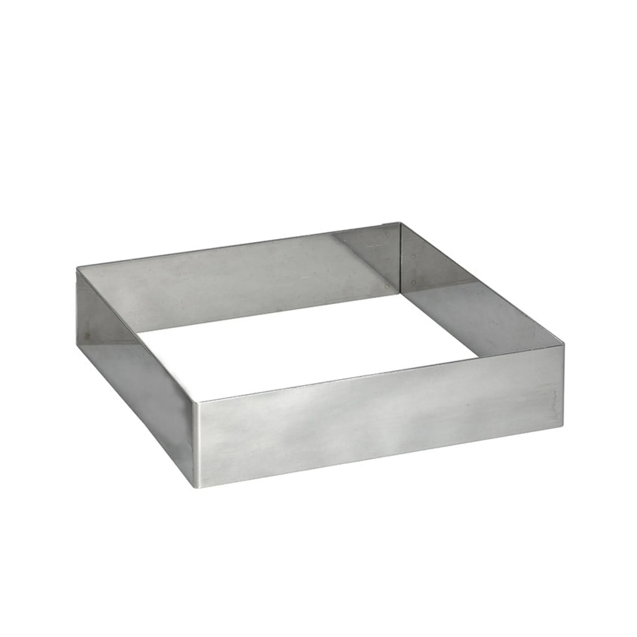 De Buyer Stainless Steel Square Pastry Ring, 20cm Clearance