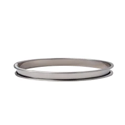 De Buyer Stainless Steel Tart Ring, 20cm Clearance