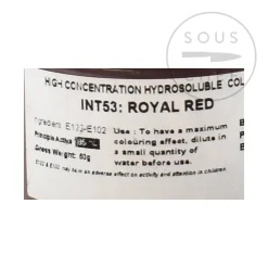 Deco Relief Intense Royal Red Food Colour, 50g Sale