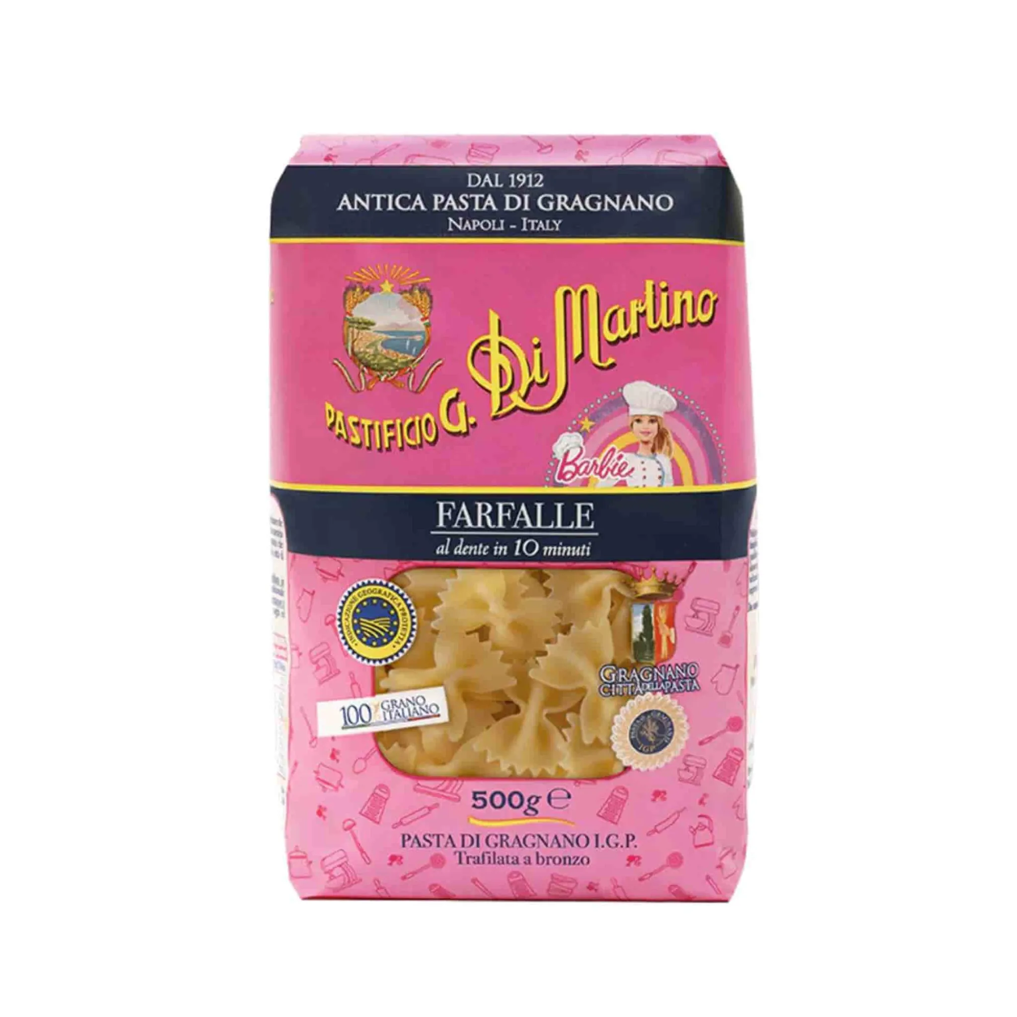 Di Martino Barbie Farafelle Pasta, 500g Clearance